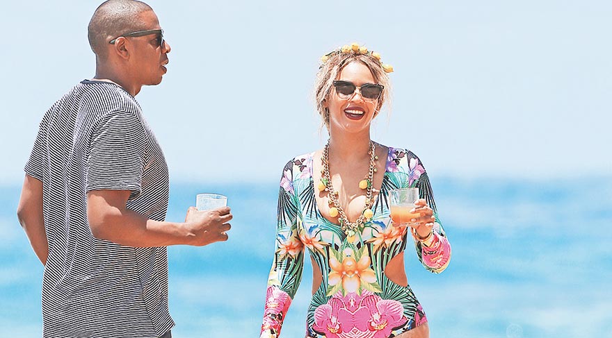Beyonce, müzisyen eşi Jay-Z’e ile aşk tazelediler
