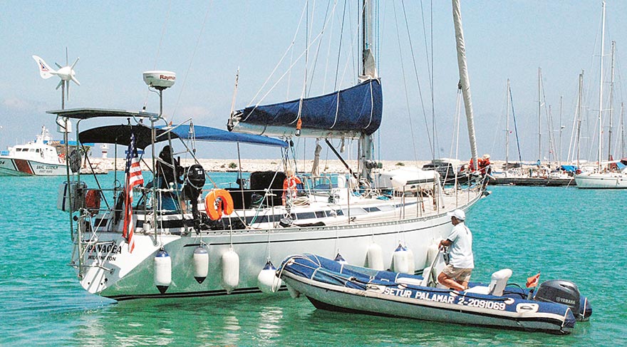 Eğitim için yelken açtılar