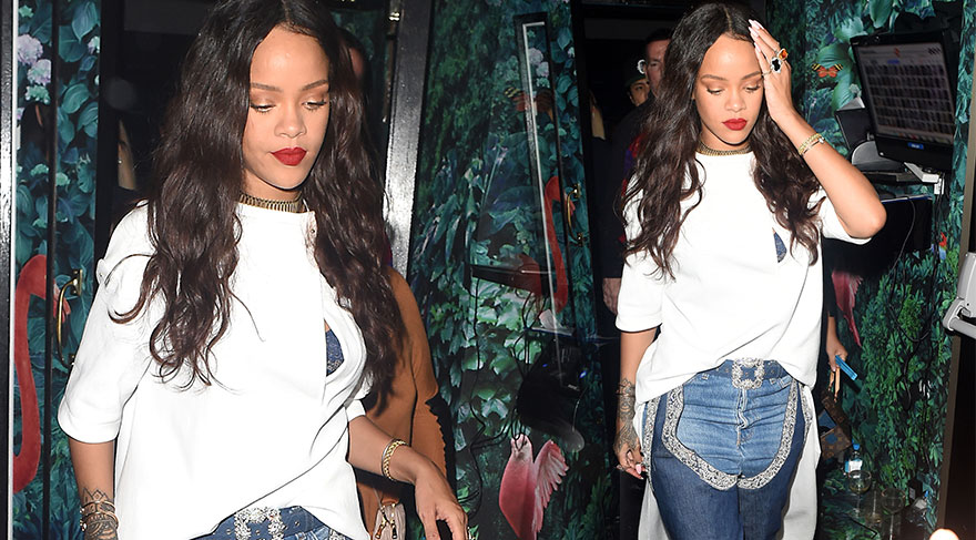 Rihanna’nın 4 bin dolarlık pantolon çizmesi