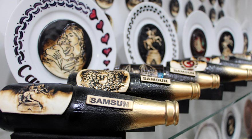 Çöpten sanat üretiyor…