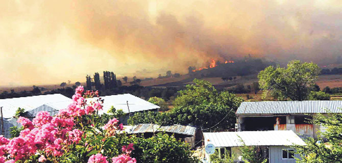 25 Temmuz 1994'te Çanakkale Eceabat'ta anız kaynaklı çıkan yangın 4 bin hektar yeşil alanı tahrip etmişti. Yangın yaklaşık 57 saat sürmüştü.