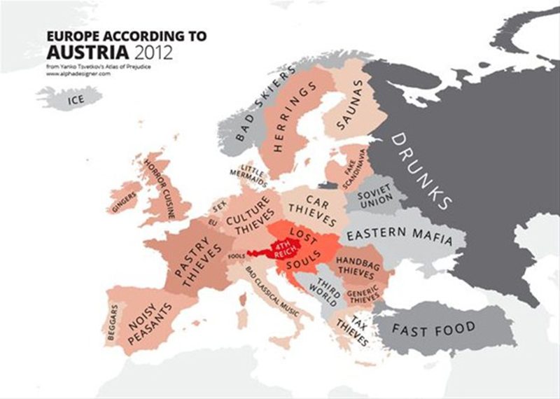 2012'de Avusturya'ya göre Türkiye: Fast food