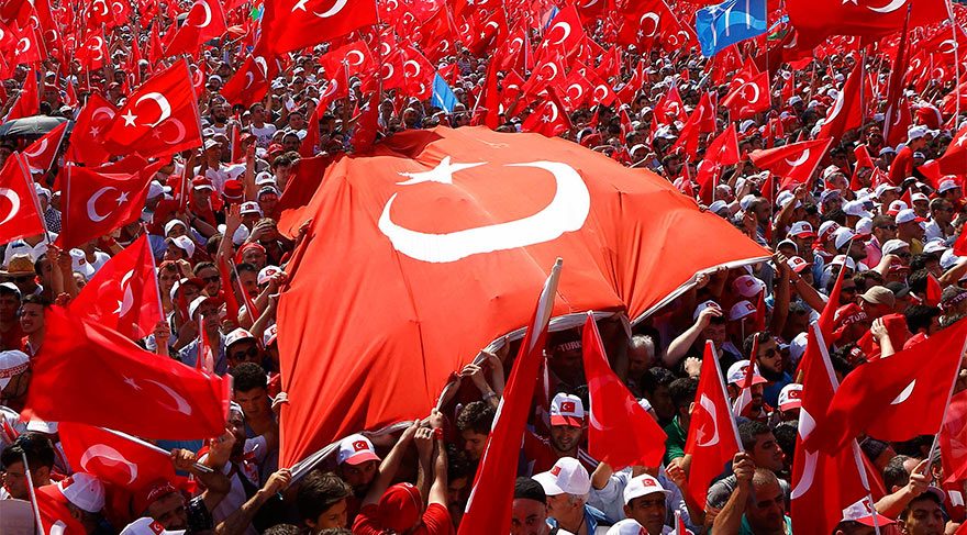 İstanbulda milyonlarla insanın iştirakı ilə mitinq keçirilir-CANLI YAYIM