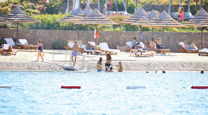 Bodrum tatilcileri ağırlıyor