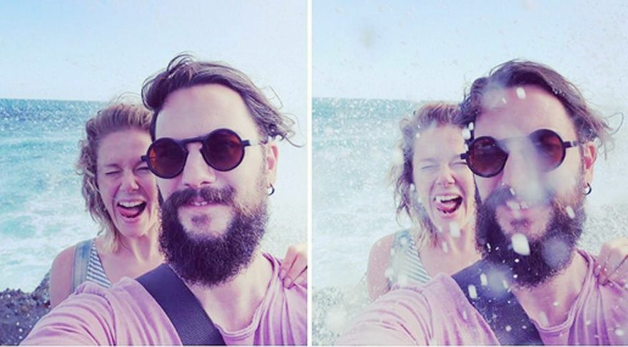 Burcu Biricik’ten keyifli bir selfie