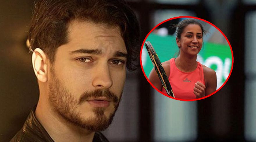 Çağatay Ulusoy, tenisçi Çağla Büyükakçay ile tanıştı