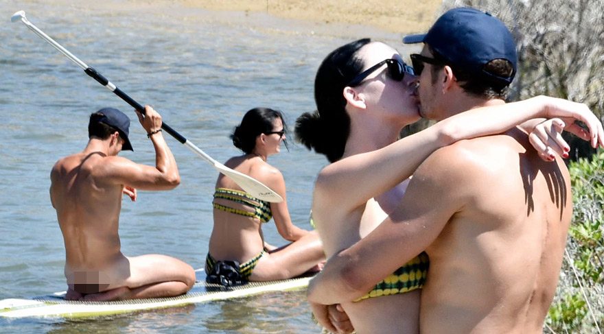 Orlando Bloom çırılçıplak yakalandı