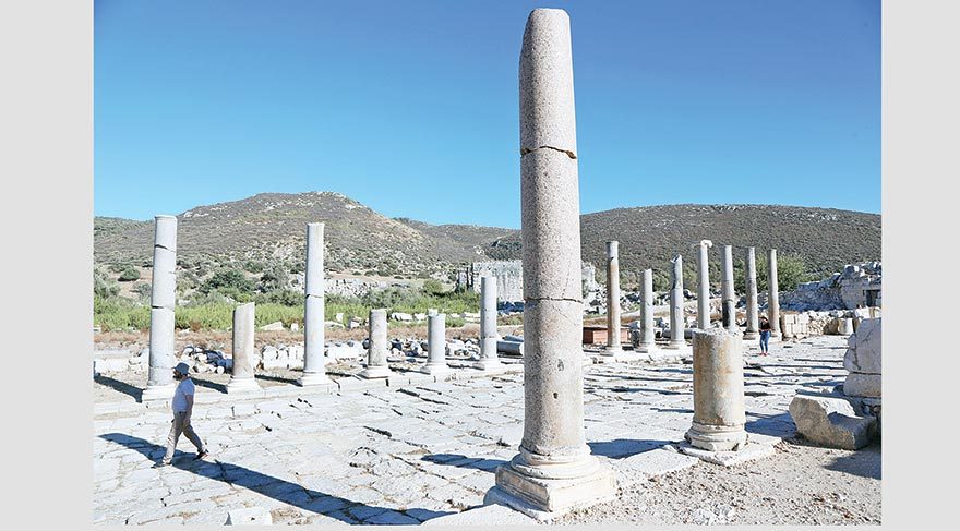 Antik kent kazılarına destek