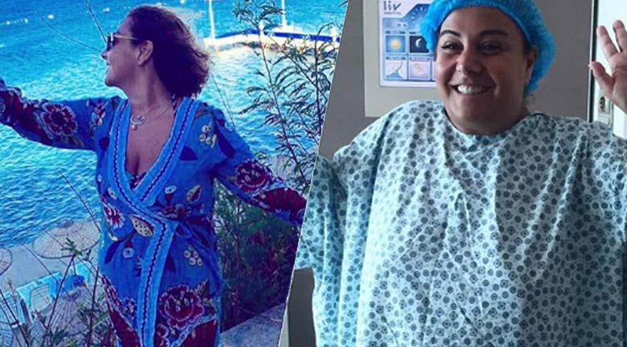 Çiçek Dilligil zayıflamanın mutluluğunu paylaştı