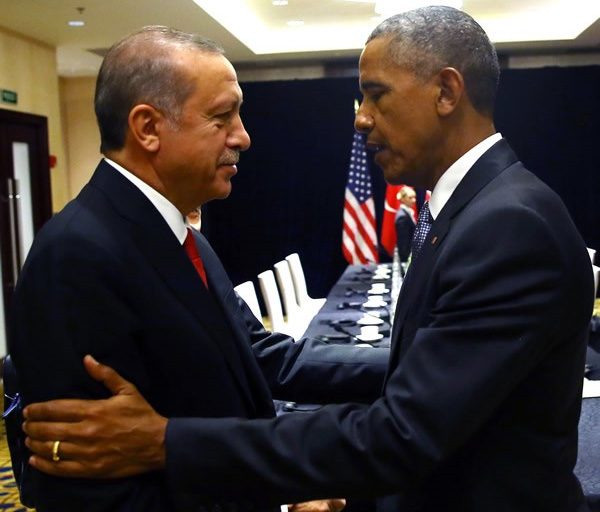 Obama ve Erdoğan'ın görüşmesi 45 dakika sürdü.