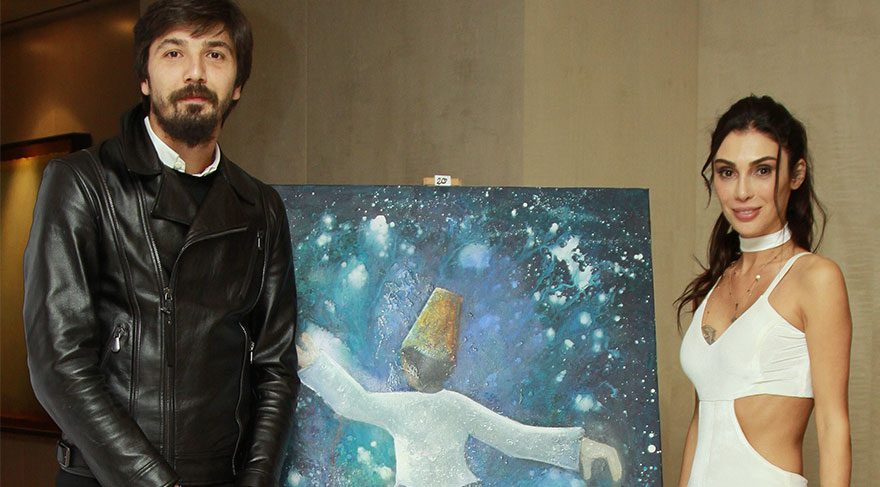 Serkan Balcı’nın ressam eşi Berfin Balcı’dan TOÇEV yararına sergi