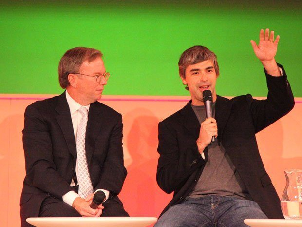 2011 yılında Eric Schimdt CEO'luktan istifa etti ve şirketin başkanı oldu. Larry Page Google'ın yeni CEO'su oldu.