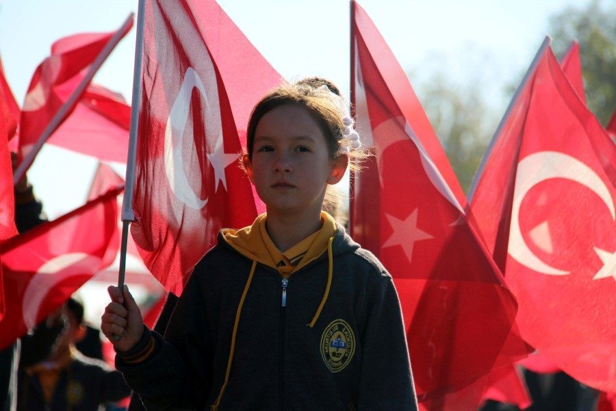 29 EKIM CUMHURIYET BAYRAMI EDIRNE, TEKIRDAG VE KIRKLARELI'NDE DUZENLENEN TORENLERLE KUTLANDI.(FOTO:ENGIN OZMEN/EDIRNE-DHA)
