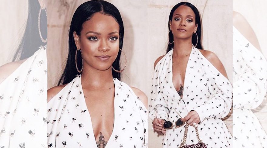 Rihanna, Paris’ten tam not aldı