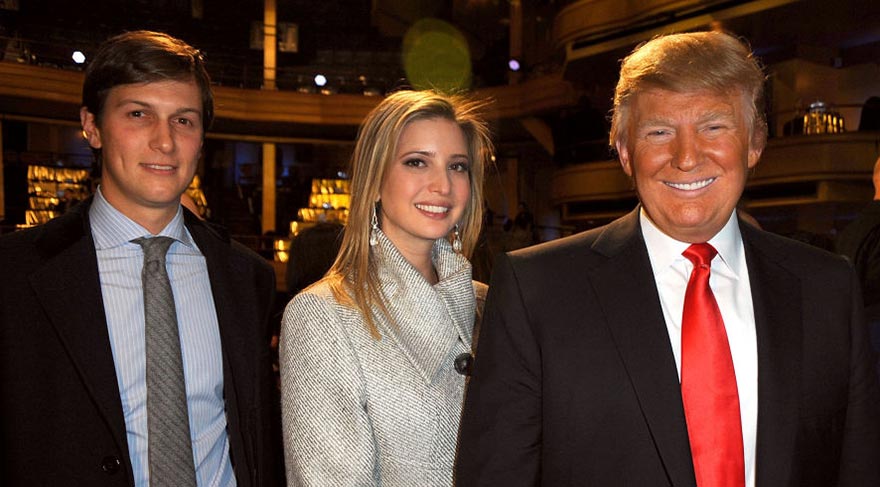 Damat, gelin ve Başkan: Amerika'yı yönetecek Trump üçlüsü.