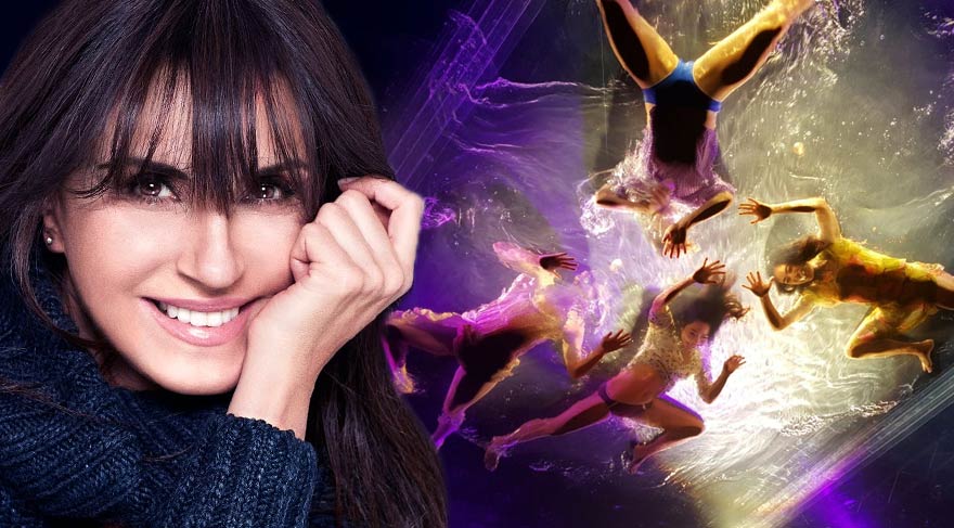 Ayşegül Aldinç ‘Fuerza Bruta’ şovunda kaza geçirdi
