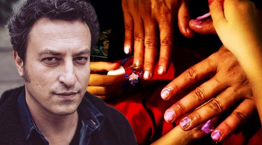 Onur Saylak’ın ikizleri babalarına oje sürdü