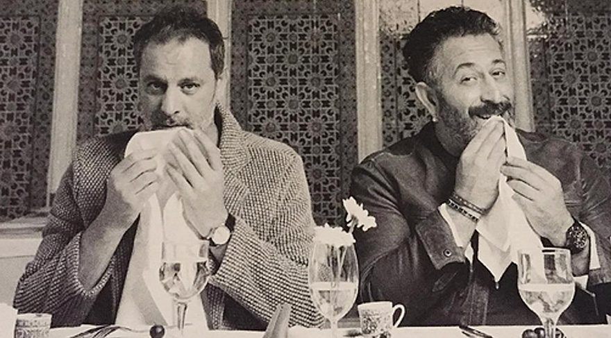 Ozan Güven ve Cem Yılmaz set dışında da birlikte