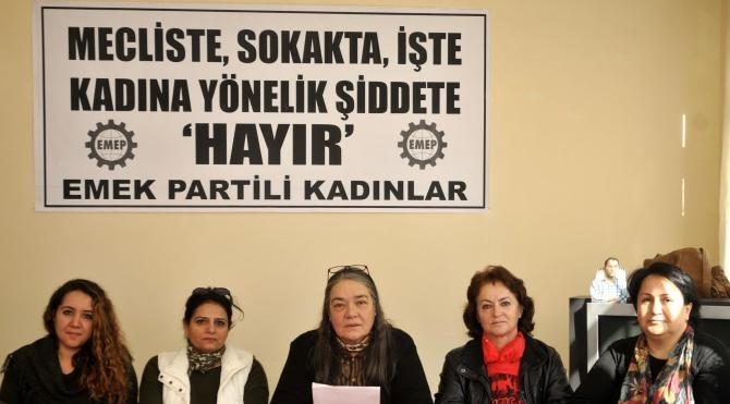 CHP HDP ve EMEP'li kadınlardan Enç'e tepki
