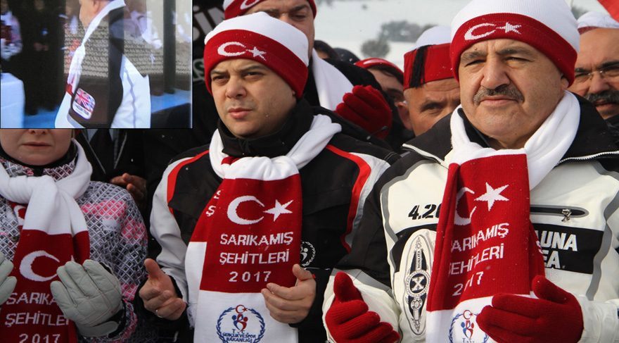 FOTO:İHA - Ulaştırma Bakanı Arslan'ın İngiliz bayraklı montu çok konuşulmuştu.