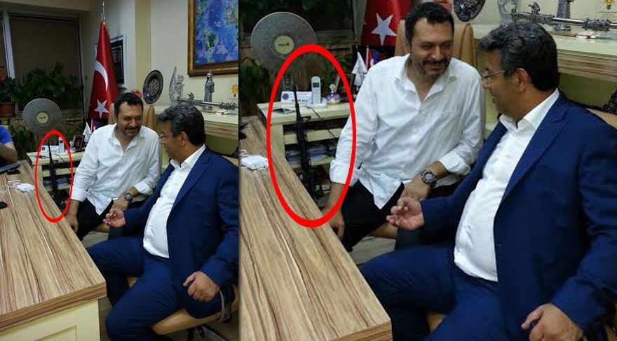 AKP'li başkandan 'silah' açıklaması