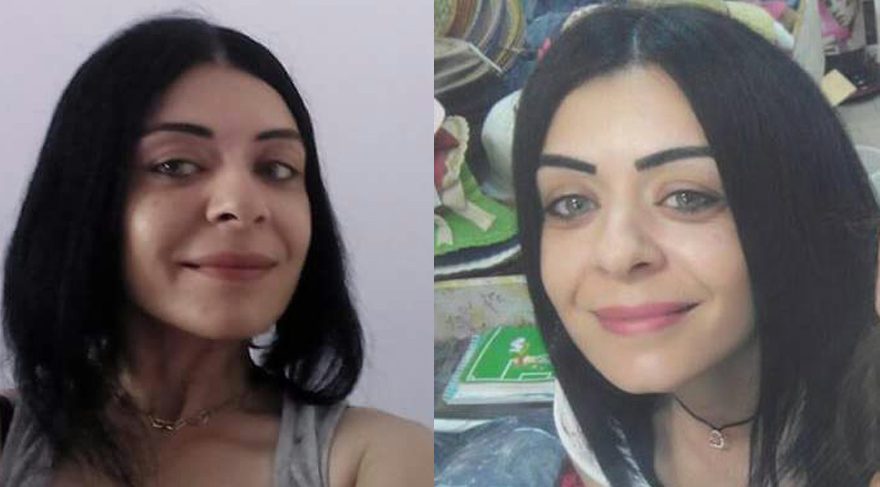 FOTO:DHA - Talihsiz kadın kocasını görünce kaçmak istedi ama maalesef başarılı olamadı.