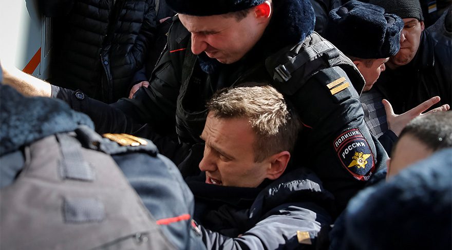 Rusya’da Hükûmet Karşıtı Gösteriler…