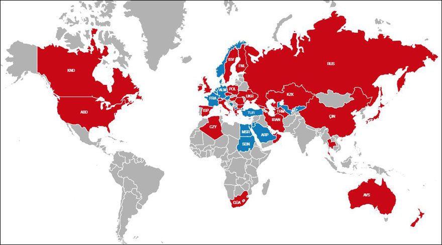 İşte 2017 Anayasa referandumu yurt dışı sonuçları