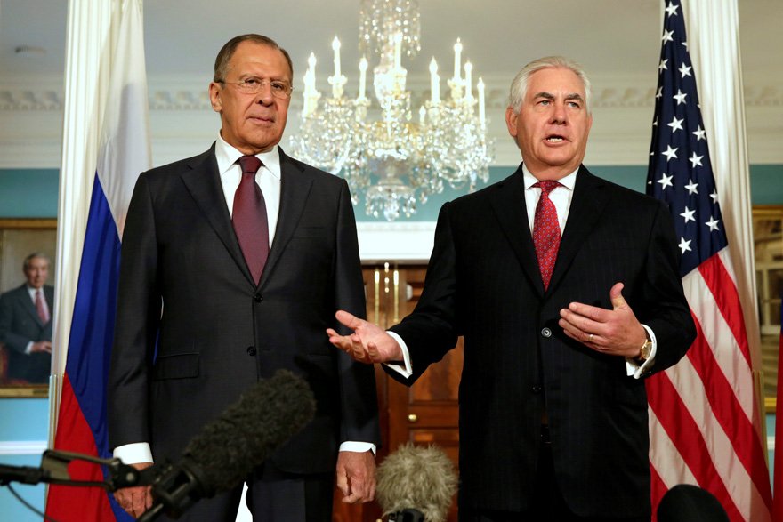 Rusya Dışişleri Bakanı Lavrov, ABD ziyaretinde ABD'li mevkidaşı Rex Tillerson ile de bir araya gelmişti.