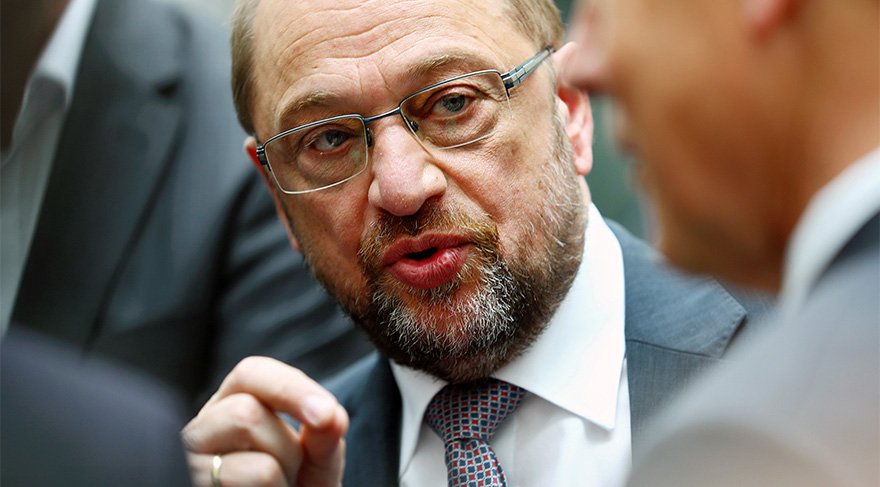 SPD lideri Schulz'dan Erdoğan'a çok sert sözlerle veto