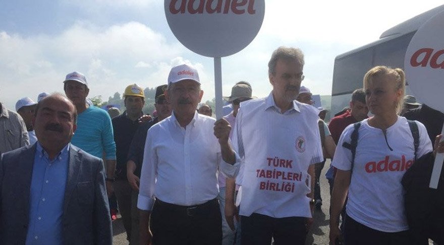 Adalet Yürüyüşü'nde dokuzuncu gün