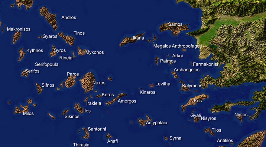 Yunanistan, işgal ettiği 6 adamıza 10 üs kurdu