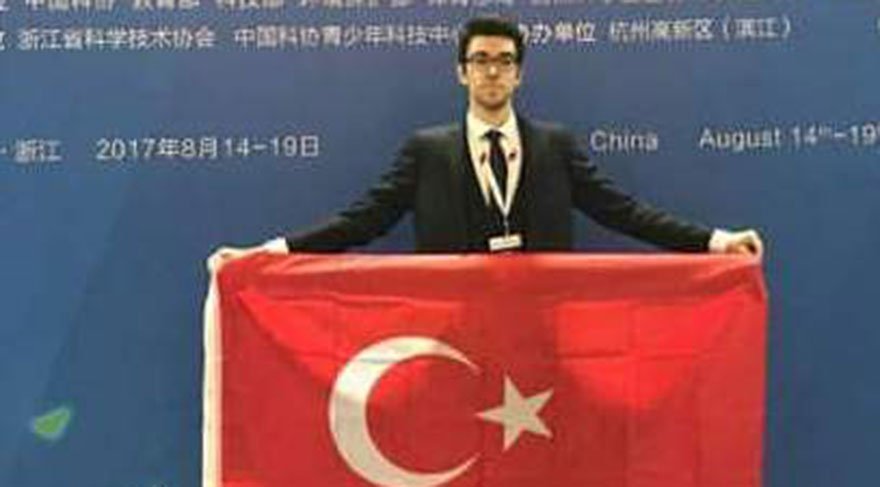 Türk öğrenci Çin’de dünya birincisi oldu