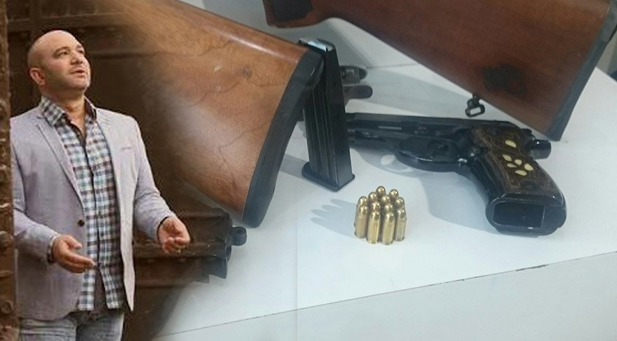 Şarkıcı Günter Bayraktar’ın silah çetesi çökertildi!