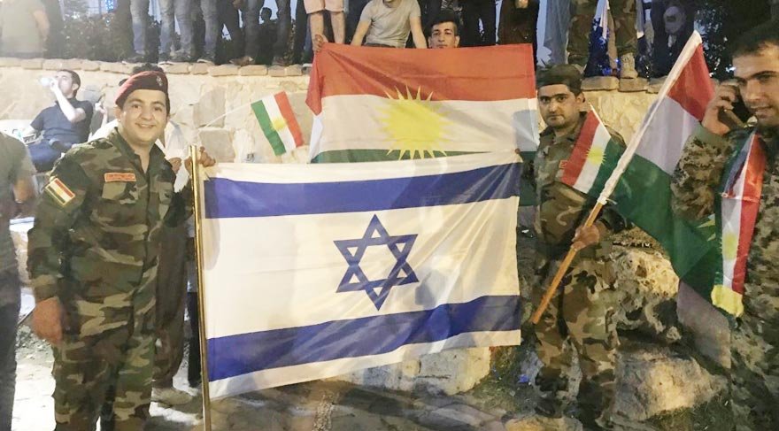 ‘Evet’çiler İsrail bayrağı açtı!