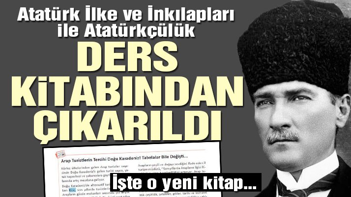 5. sınıf kitabından Atatürk bölümleri çıkarıldı 93