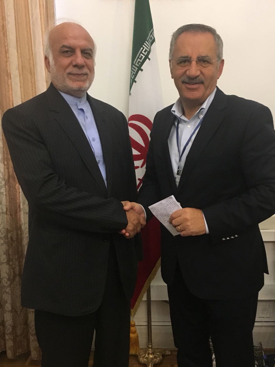 İran Dışişleri Bakan Yardımcısı İbrahim Rahimpur, Tahran'da Saygı Öztürk'e konuştu.