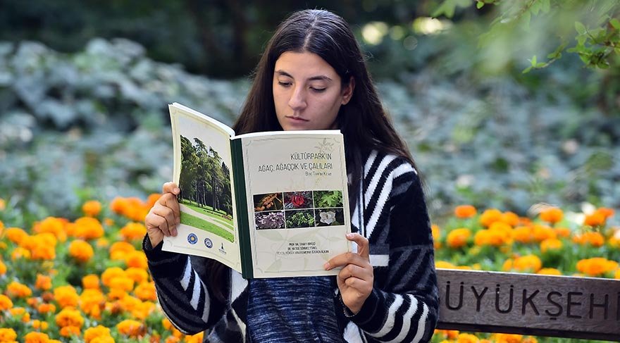 Kültürpark’ın ağaçları kitap oldu
