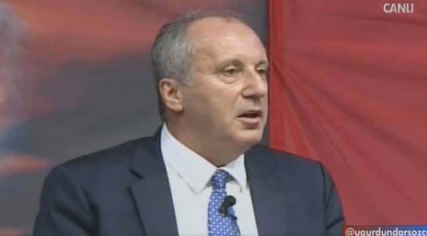 CHP’li İnce’den canlı yayında Erdoğan’a kritik soru