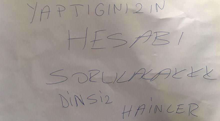 Son dakika haberi… CHP ilçe binasına tehdit notu bırakıldı