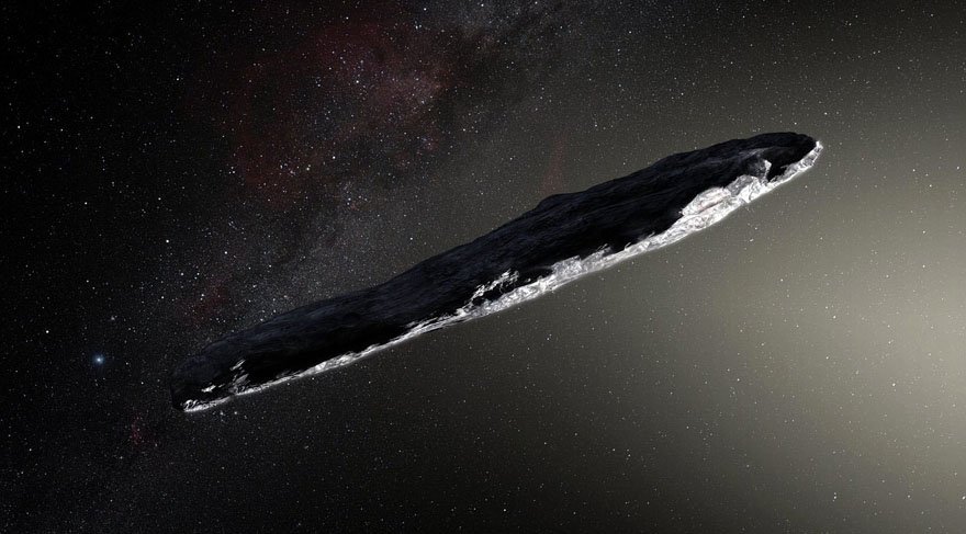 Tarihi değiştirecek keşif: İlk gizemli meteor Oumuamua!
