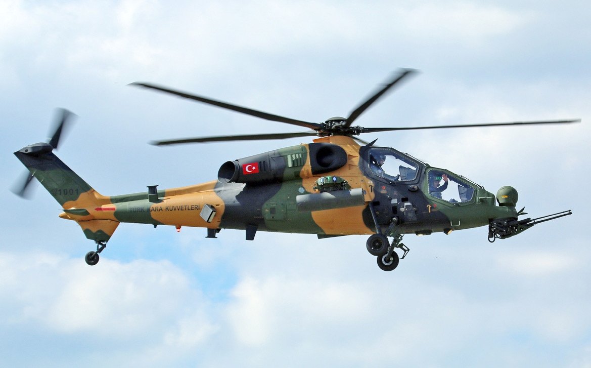 FOTO:ARŞİv- Düşen helikopterin ATAK tipi taarruz helikopteri olduğu öğrenildi.
