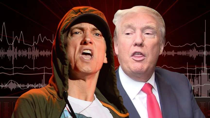 Eminem’den çağrı: ‘Ya Trump, ya ben!’