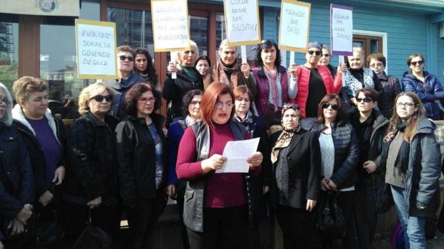 Nilüfer’de kadınlardan çocuk istismarı tepkisi