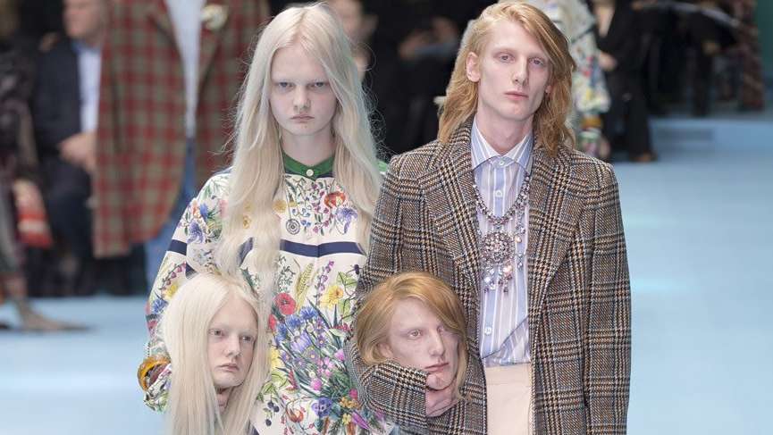 Gucci’nin kafa konsepti ‘Kafa’ karıştırdı!