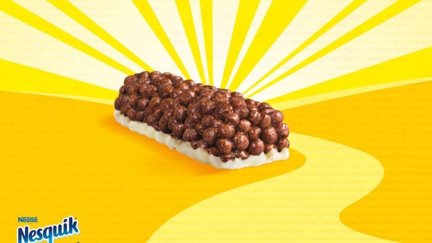 Nesquik Kahvaltılık Gevrek şimdi bar halinde
