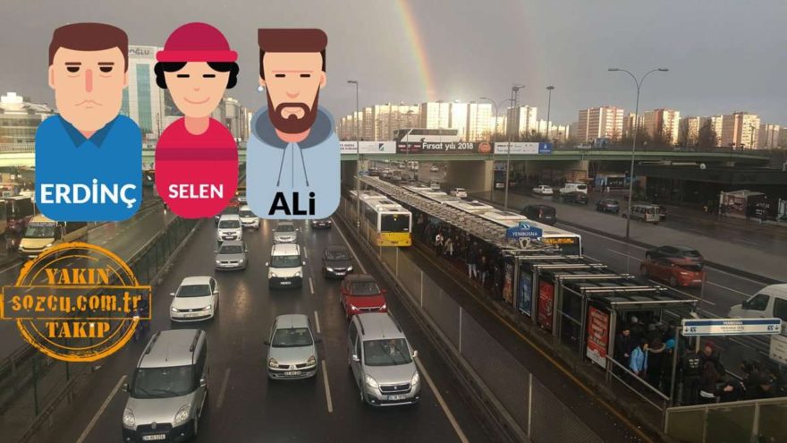 İstanbul’un trafik çilesi… Ömrümüz yollarda geçiyor…