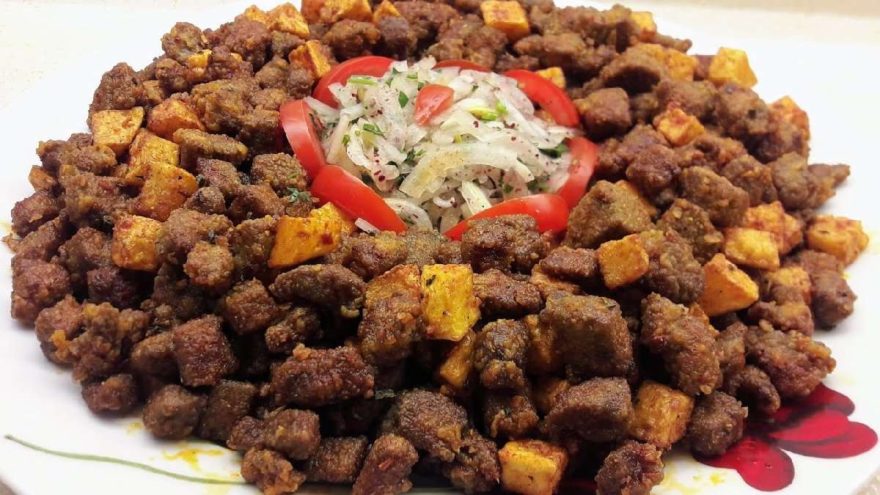 Arnavut Ciğeri nasıl yapılır? İşte pratik dana Arnavut Ciğeri tarifi…