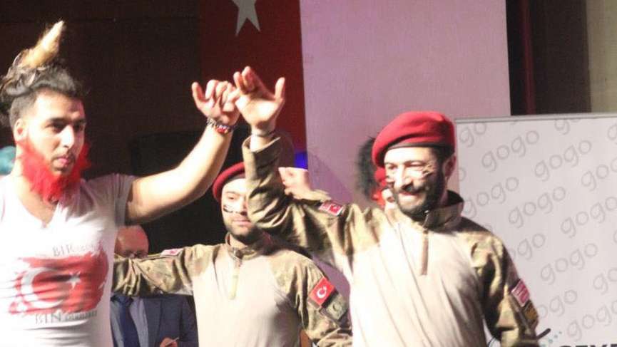 Konyalı berberden obüs mermili saç modeli
