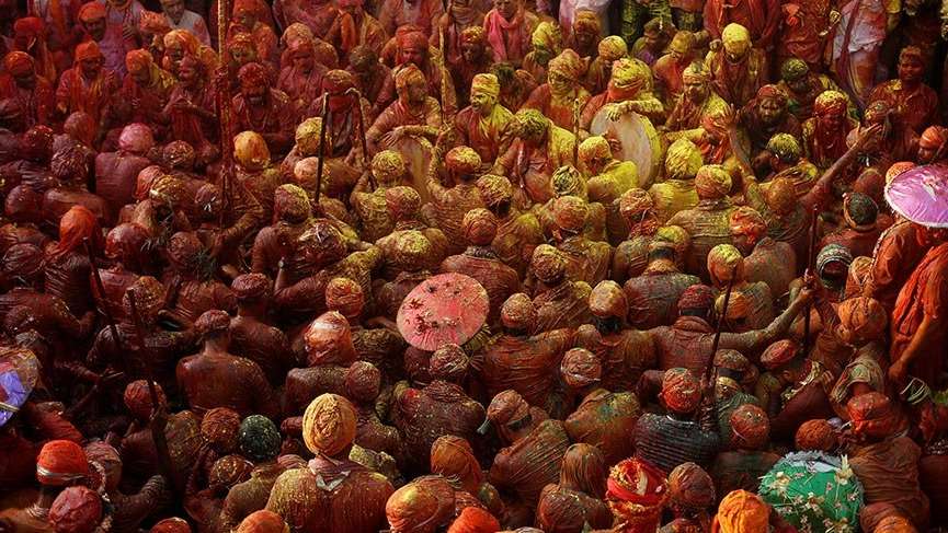 Dünyanın en renkli festivali Holi